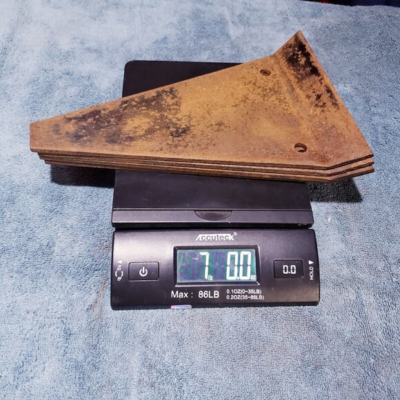 Steel Hanging Bracket Stabilizer Assembly (4 Pack) Plates Only - No Hardware - Picture 7 of 7